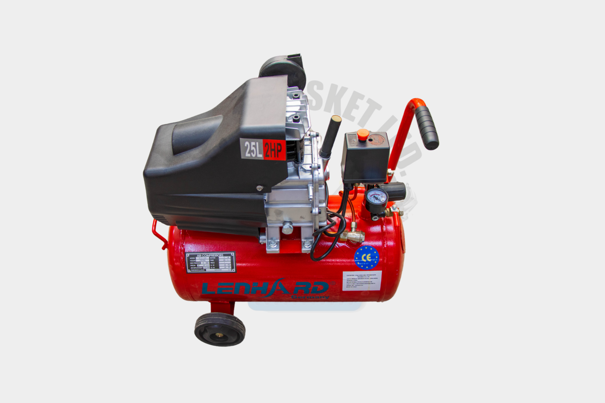 LENHARD GERMANY ECL25L AIR COMPRESSOR 2HP- 25L – Tools Basket Limited